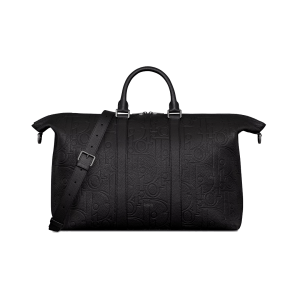 Black Dior Gravity Leather and Black Grained Calfskin