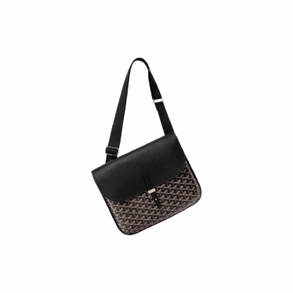 brown leather crossbody bag